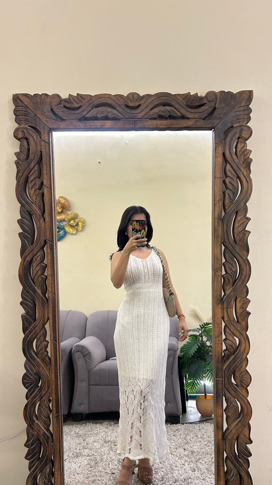 Crochet dress size:S-M