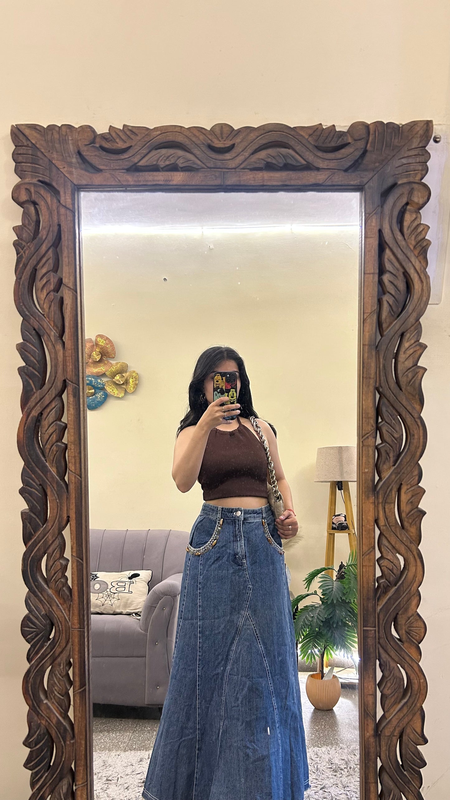 106 korean skirts waist 35 /l - 34