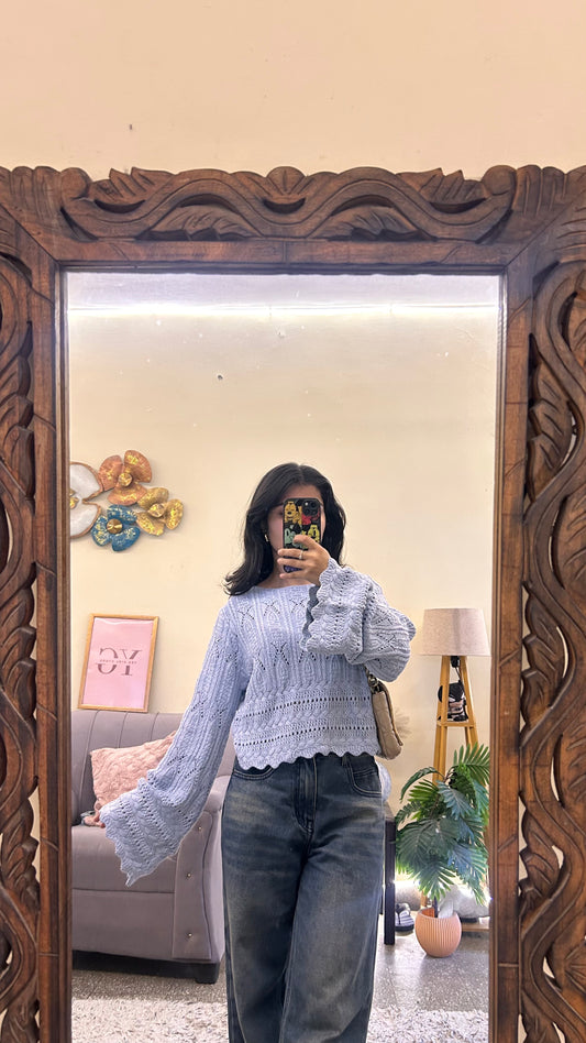40)semi winter top bust - 32-34 mango top