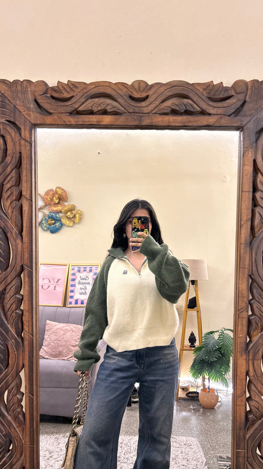 132(pintrest sweater size- M