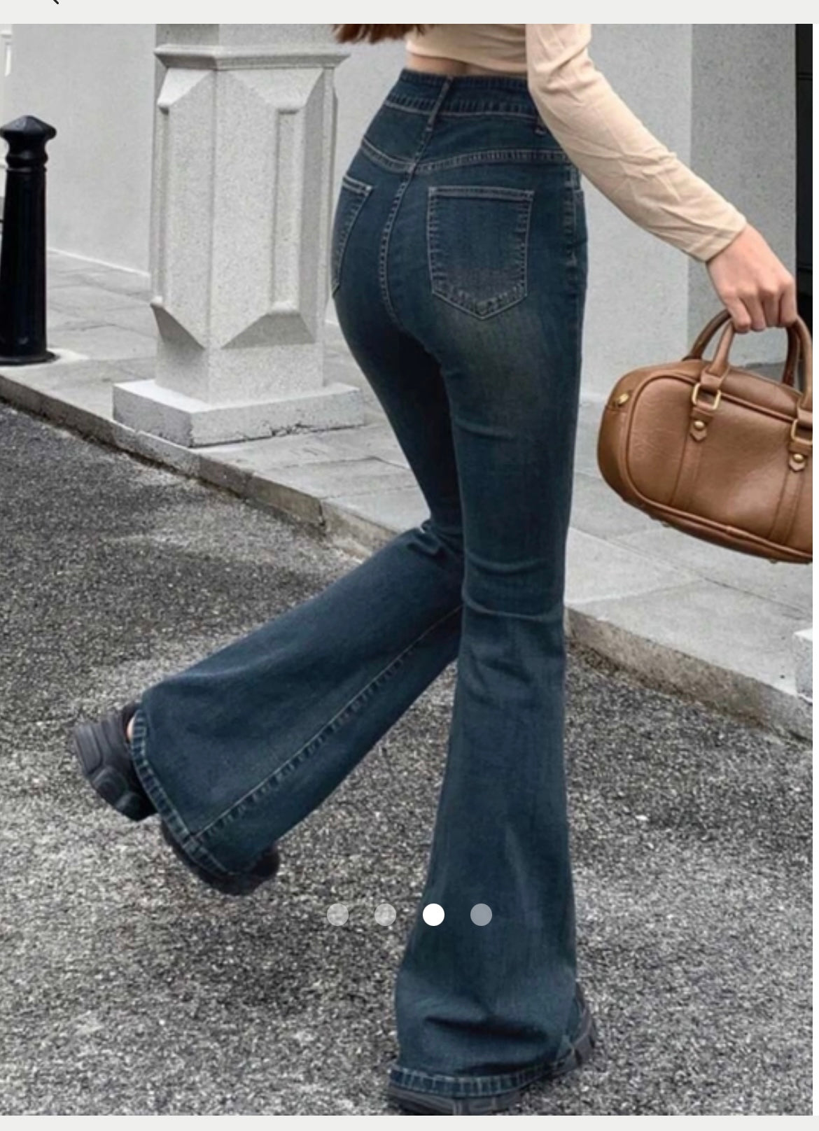 19) boot cut jeans waist - 28/ L-41