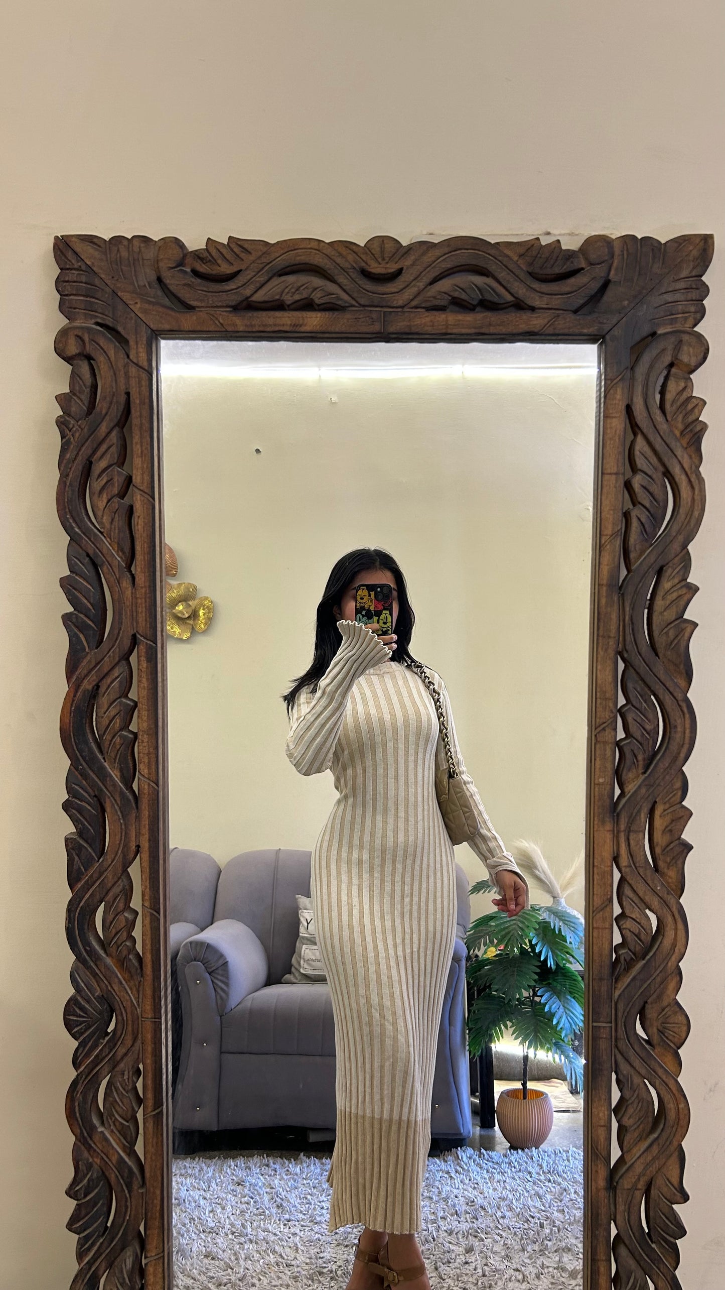 Classy dress 34-38 bust/l:43