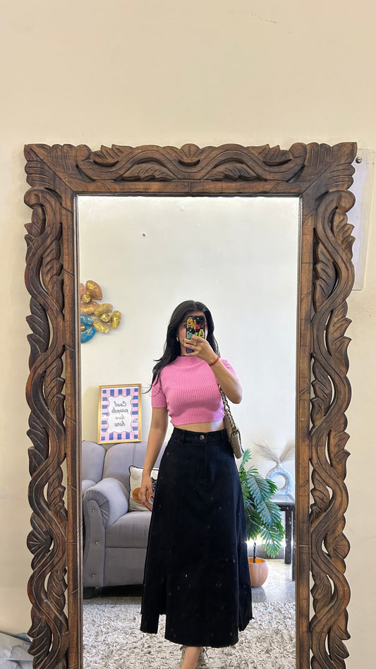 8) Korean skirt 28 waist/l:29
