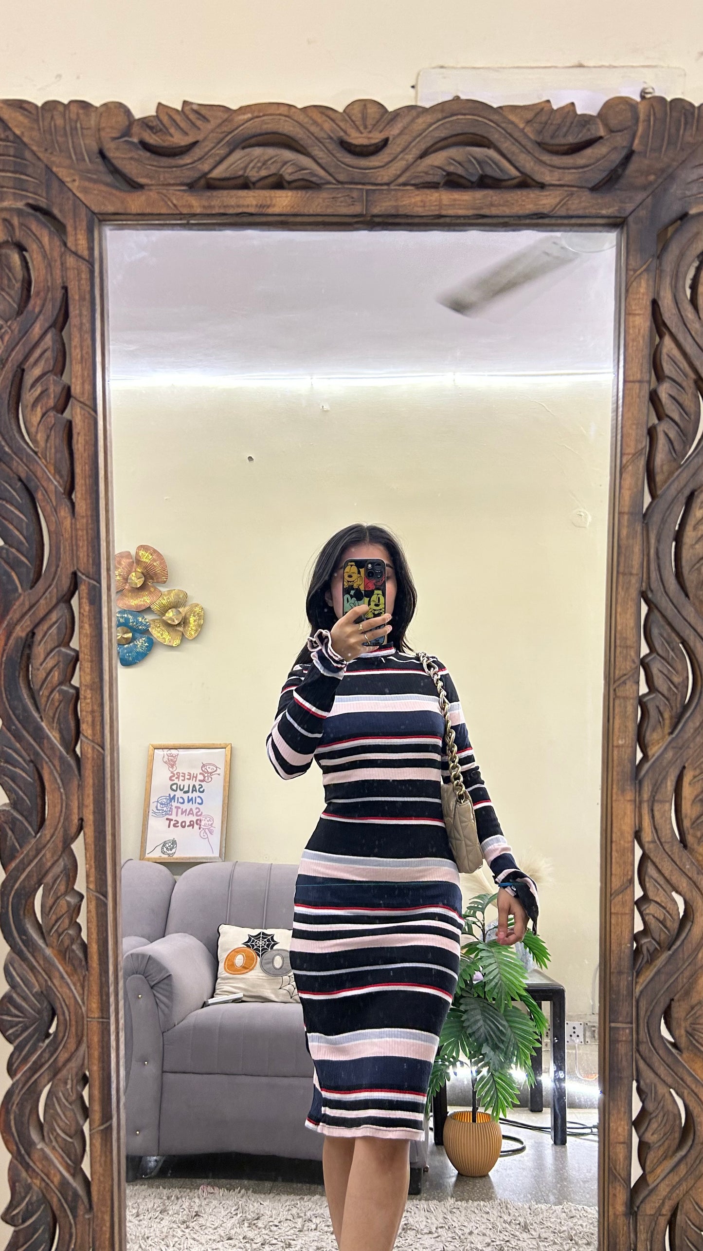 H&m Cute dress 32-34 bust/l:37