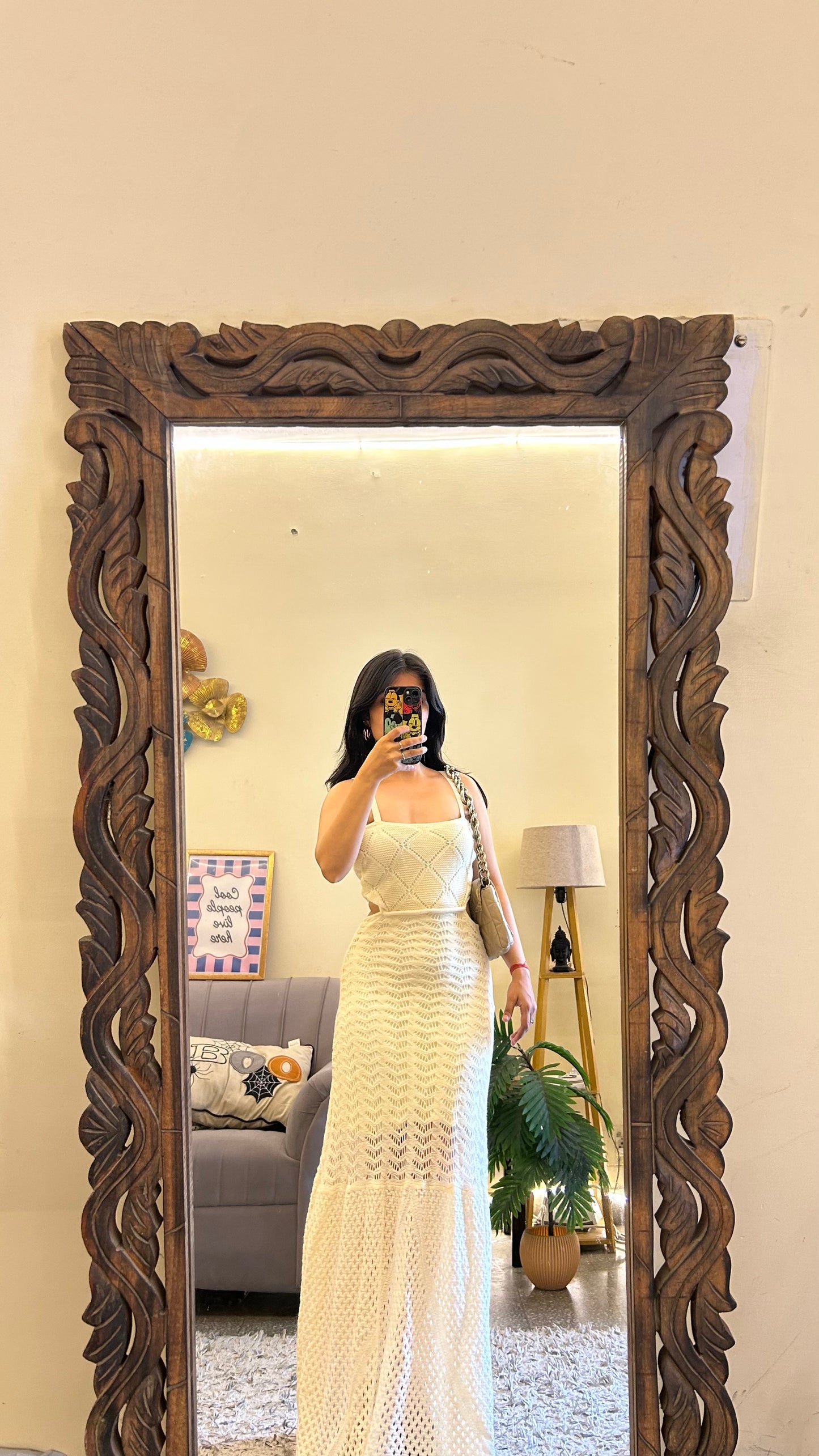 Cute dress 32-34 bust/l:59 very beautiful and rare