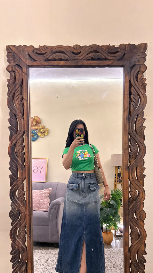 8s)korean skirts waist -32 /L 35