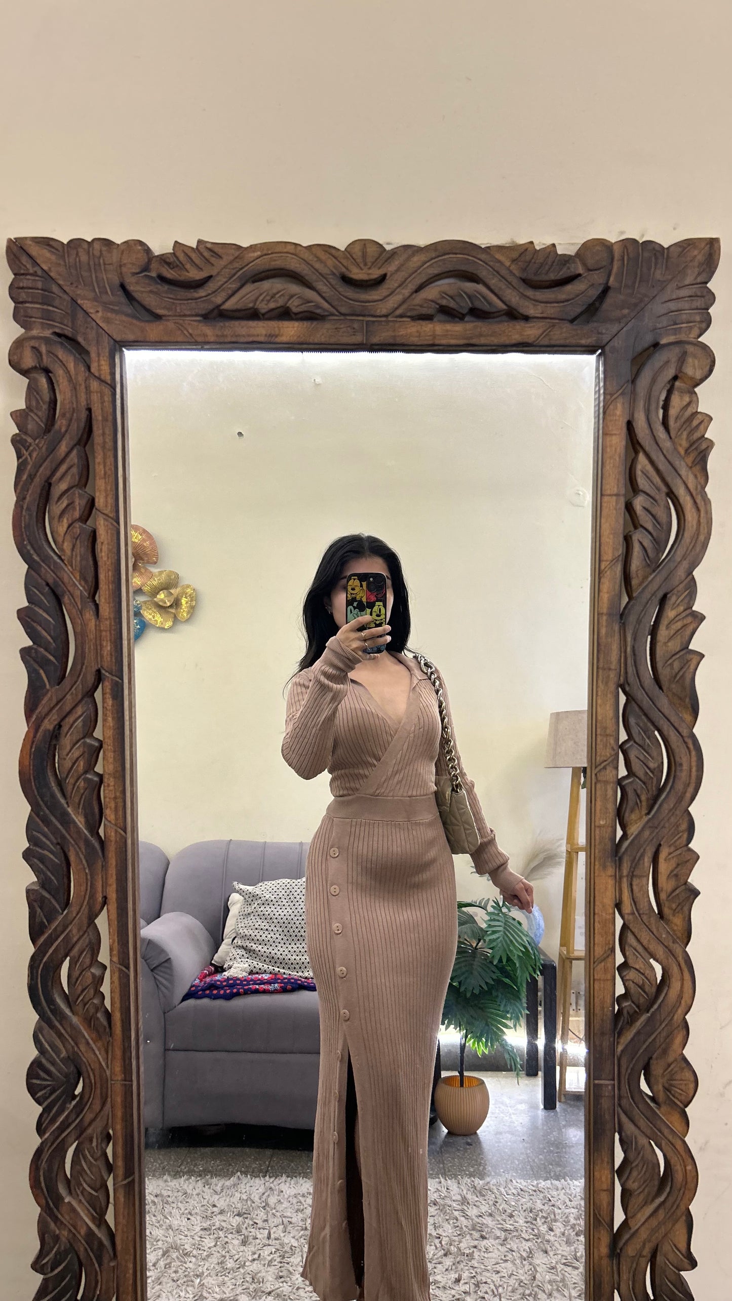 Cute dress 32-34 bust/l:52