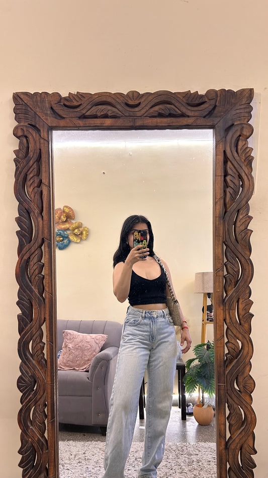 14) thrifted jeans waist - 28/ L-37