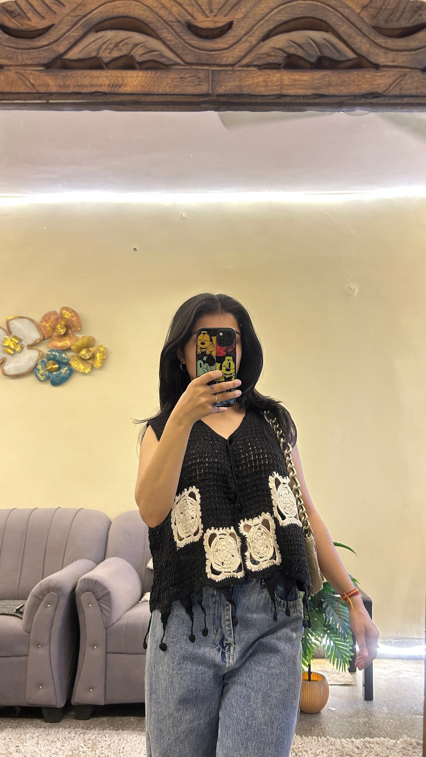 Crochet top 34-36 bust
