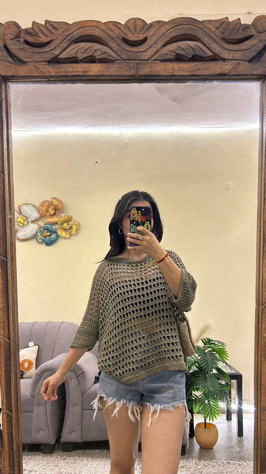 Crochet top M-L