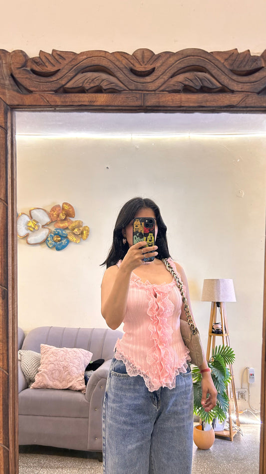 49) cute top 30-32 bust