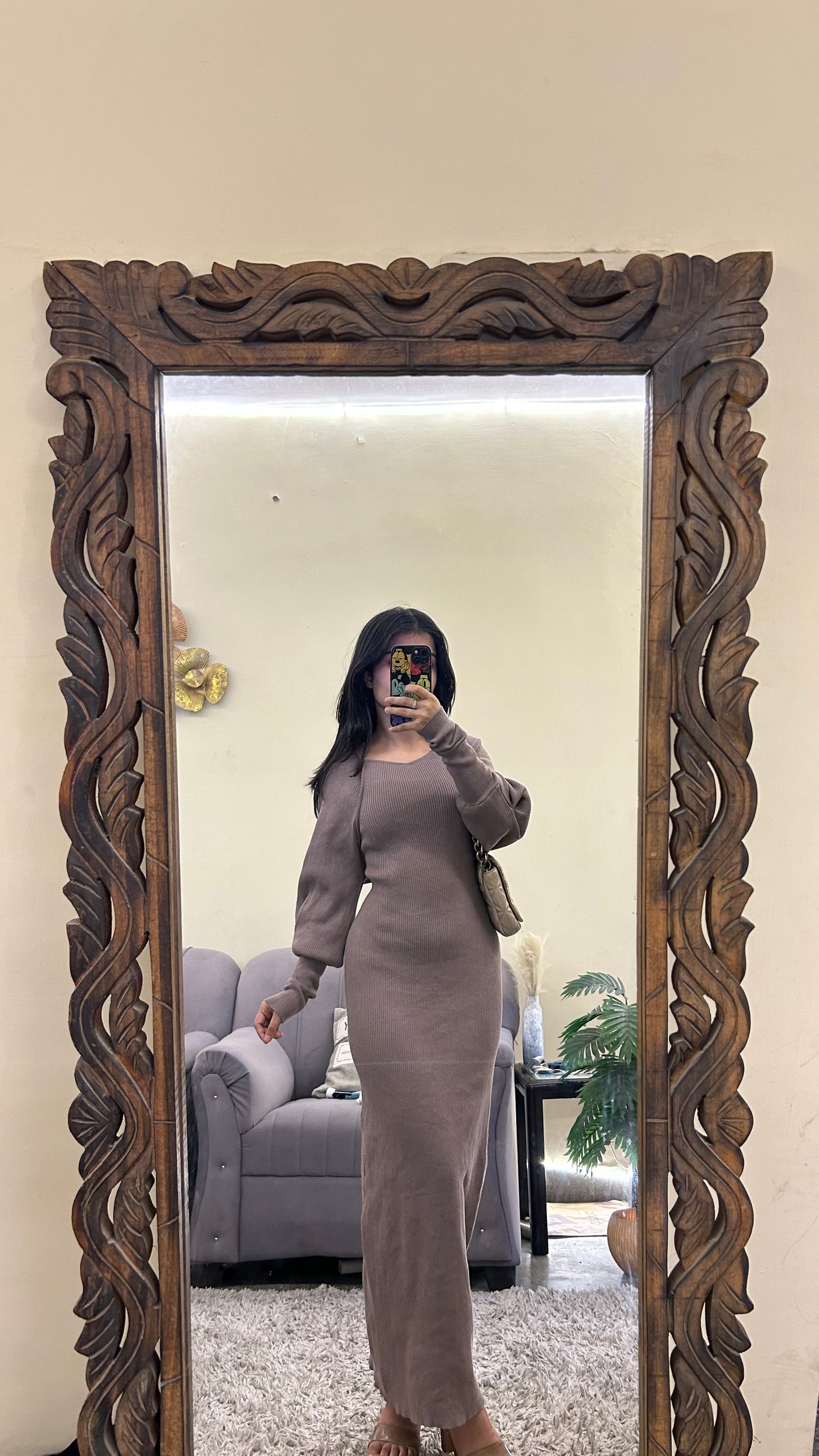 Classy dress 34-38 bust/l:47