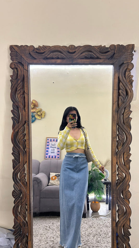 41) Korean skirt 32 waist/l:36