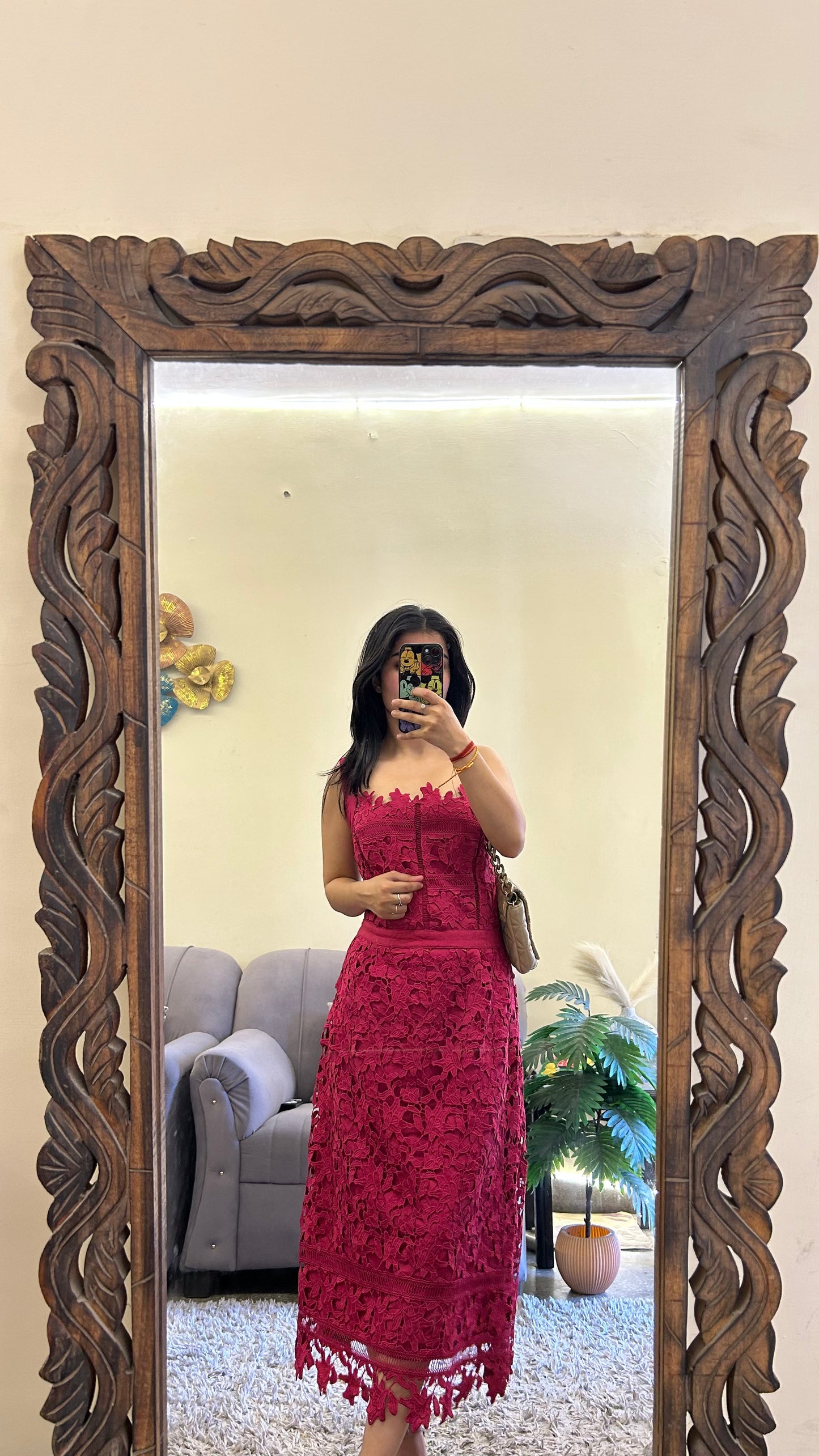 Classy dress 36 bust/l:43/ waist:30-32