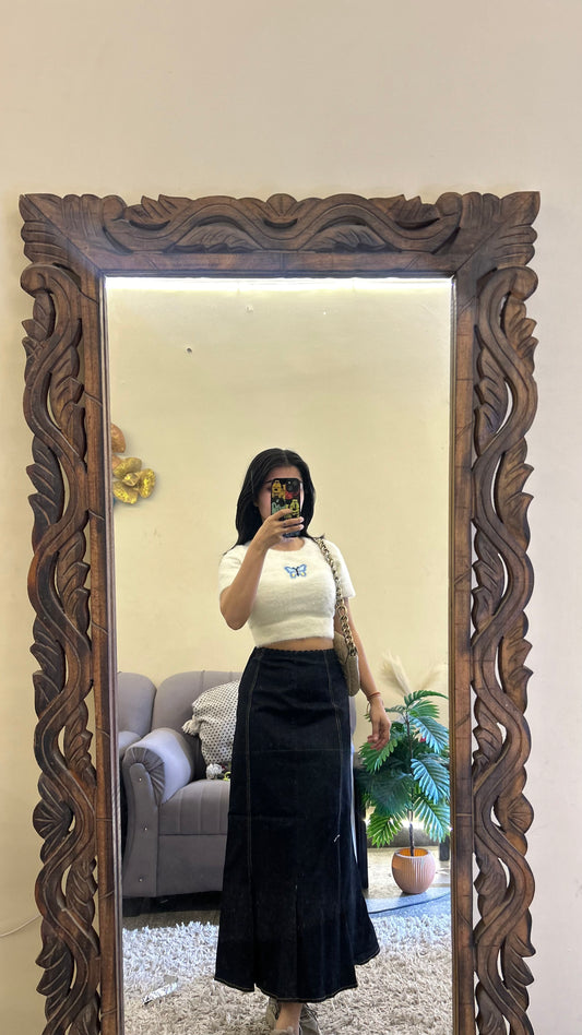 38) Korean skirt 28 waist/l:30