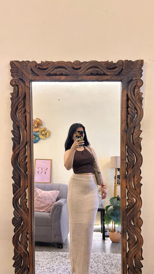 31.crochet skirt with layer waist 28-31 L-37