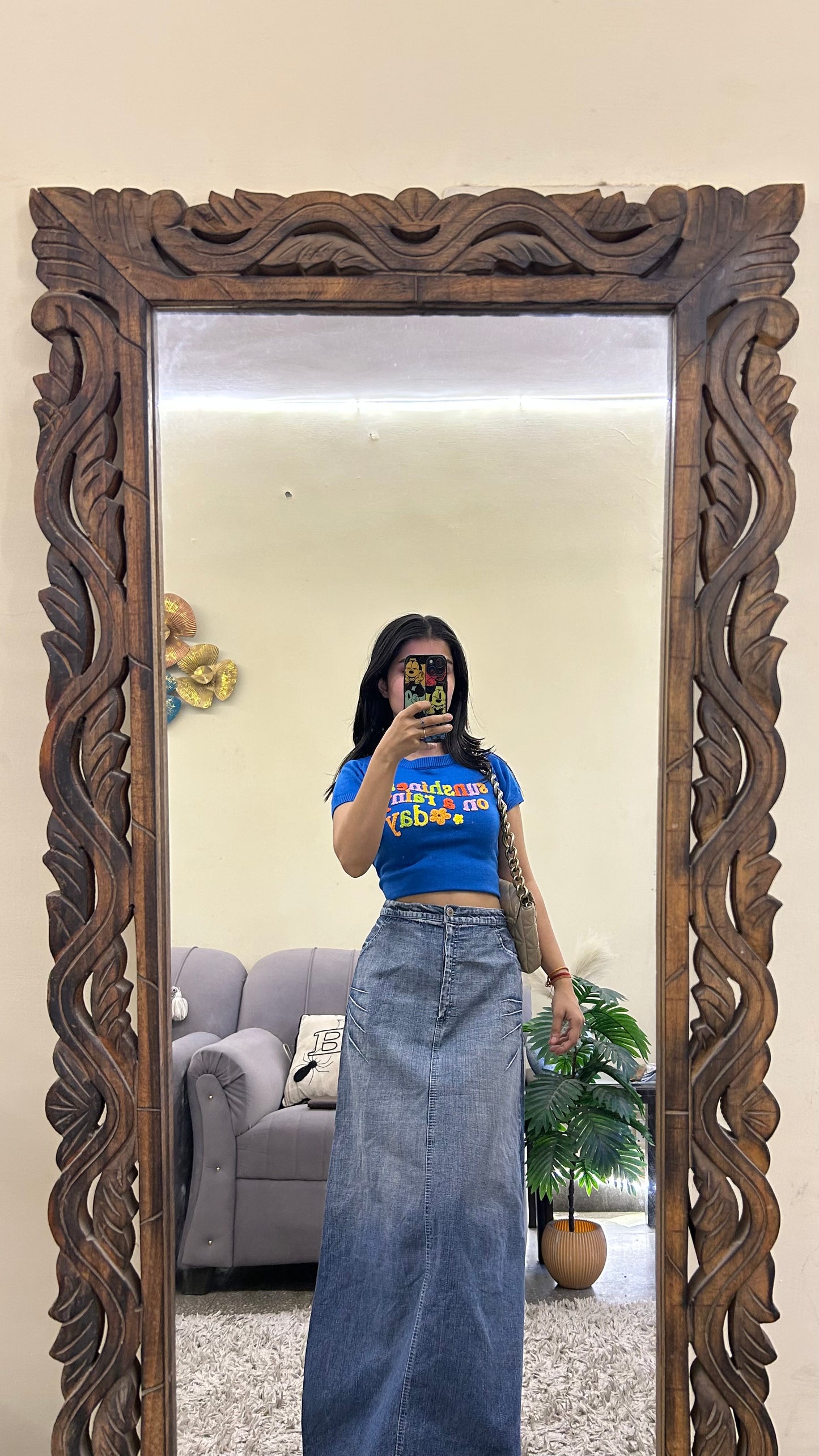12) korean skirt 30 waist/l:38