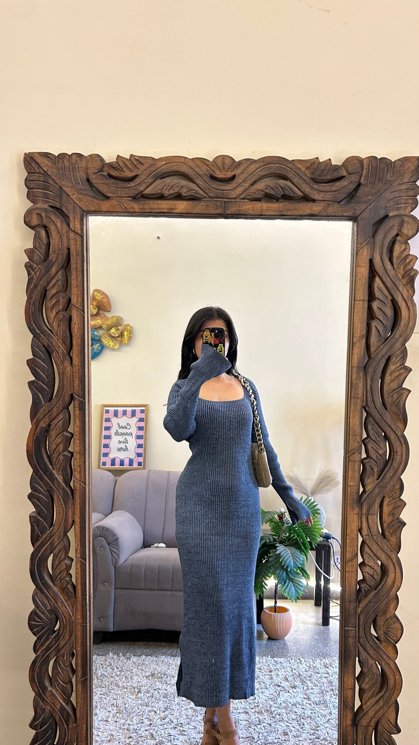 Cute dress 34-36 bust/l:47