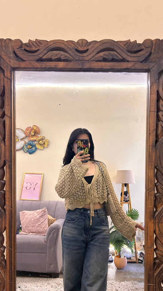 124)Semi winter cute tops🌸32-34