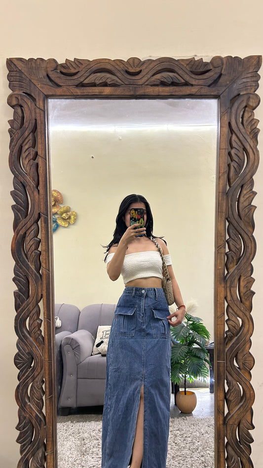 23) korean skirt waist :28/l:35
