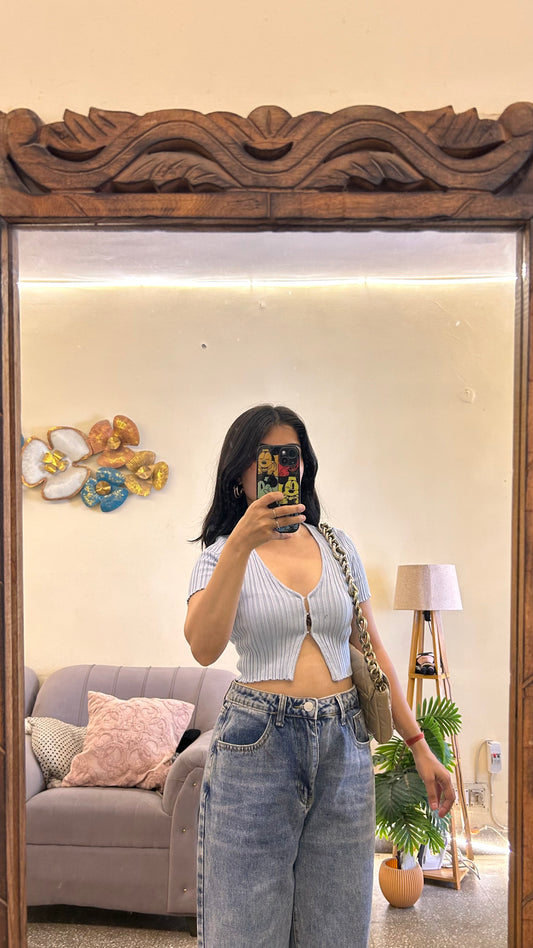 56) cute top 28-30 bust