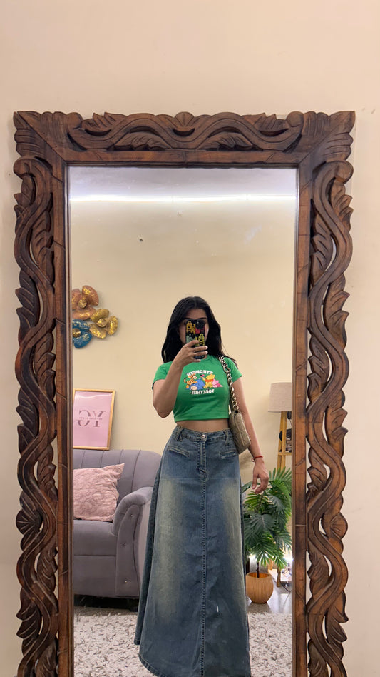 7s)korean skirts waist - 31/L 33