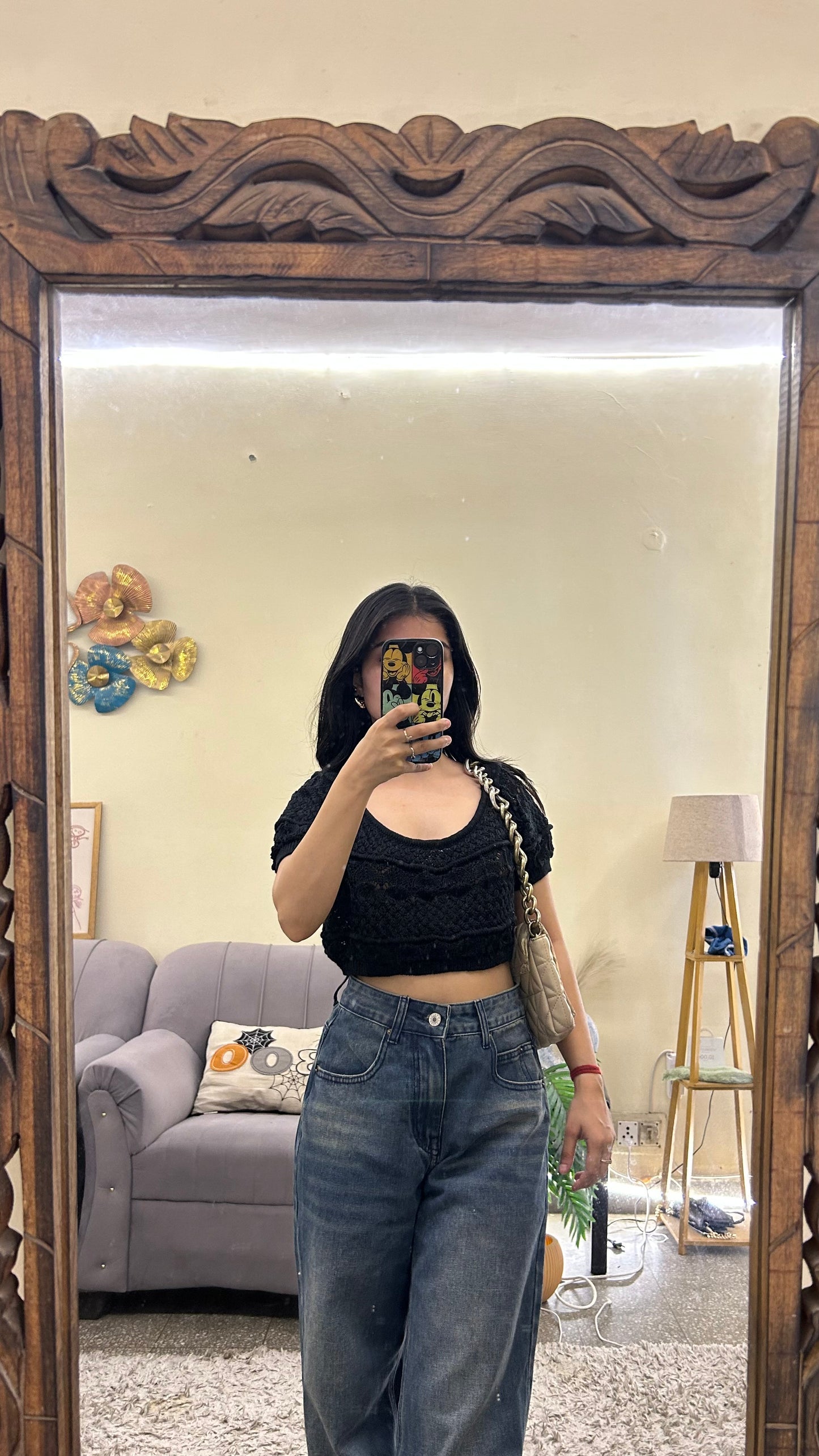 Cute crochet top 32-34 bust