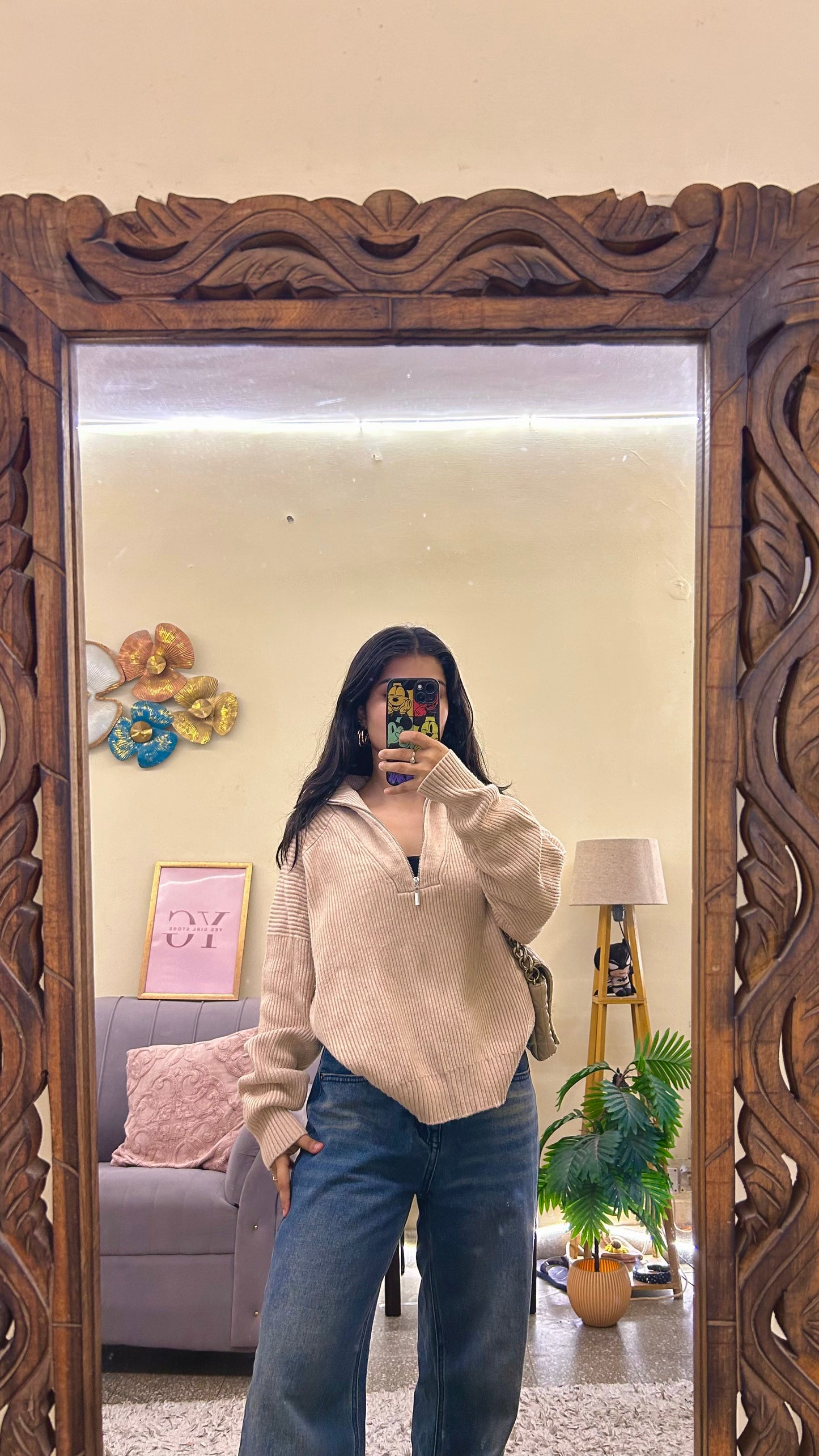 45)pintrest sweater upto size:M-L