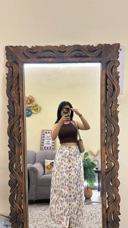 67) Korean skirt 28 waist/l:32