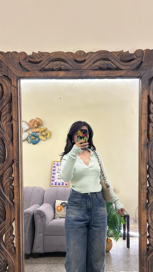 Cute top h&m top 32-34 bust