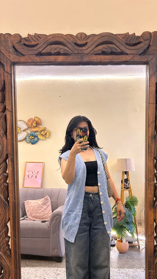 74)Semi winter cute tops🌸32-34