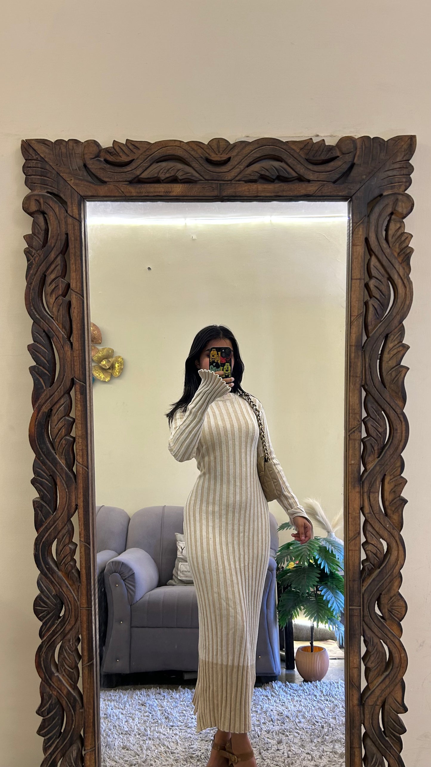 Classy dress 34-38 bust/l:43