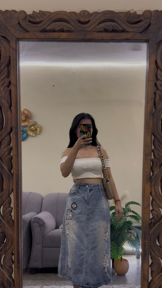 Korean skirt 29 waist/l:26