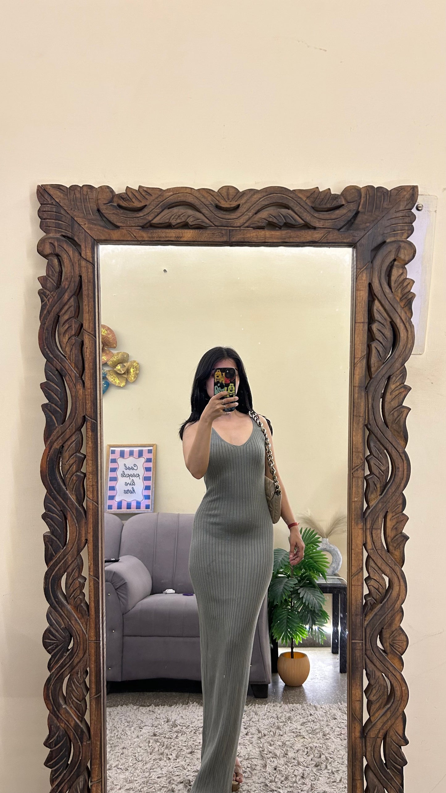 Cute dress 30-32 bust/l:50 thrifted