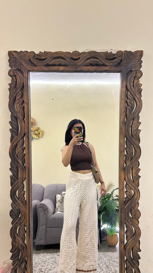 Crochet pants 28-30 waist/l; 38