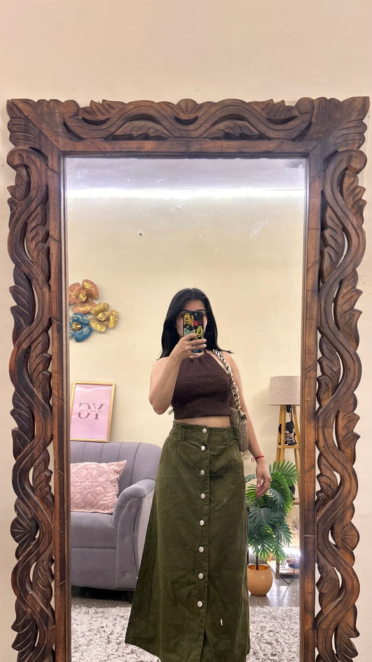 4)korean skirts waist - 28/L 30
