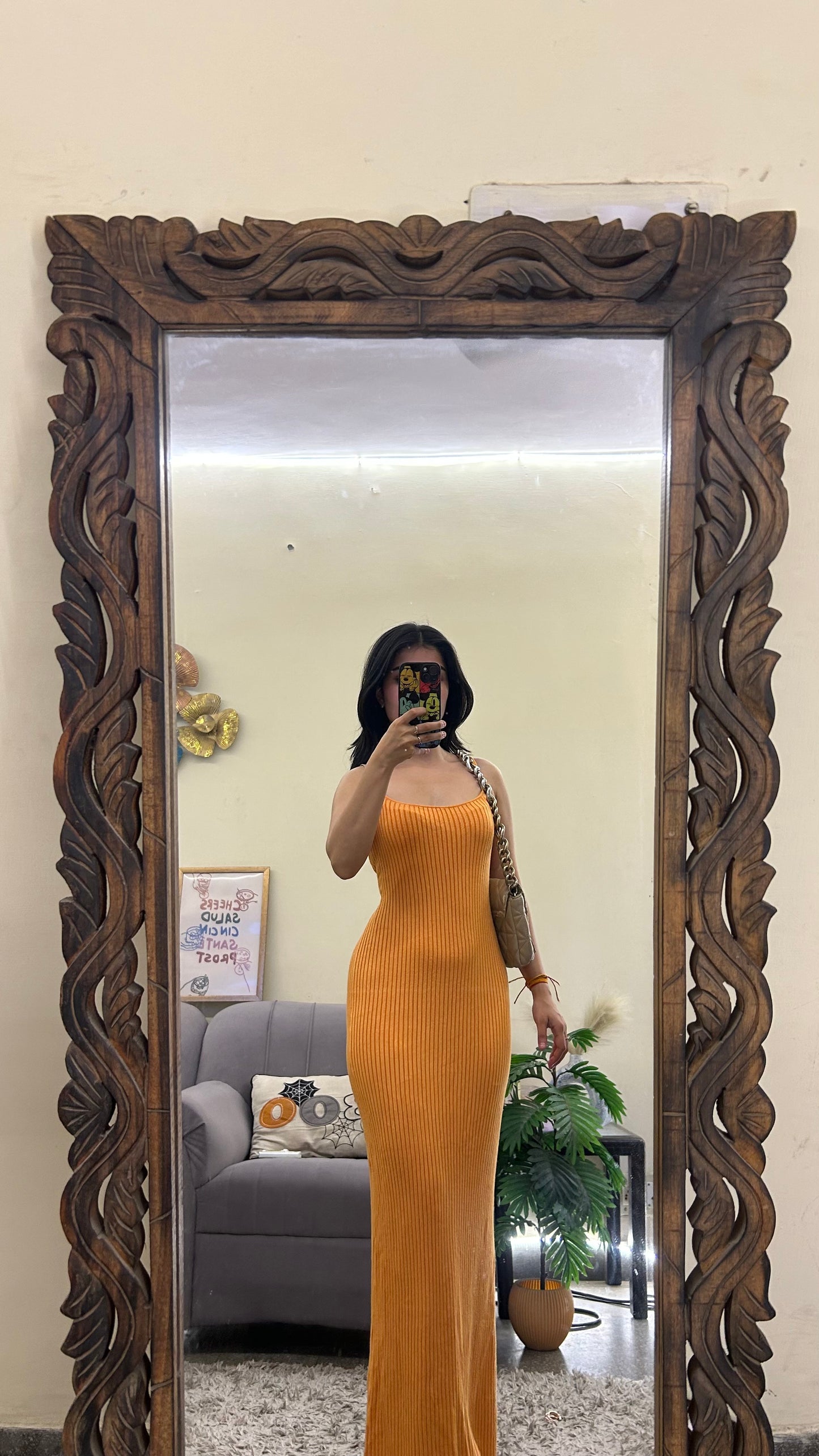 Cute dress 32-34 bust/l:47