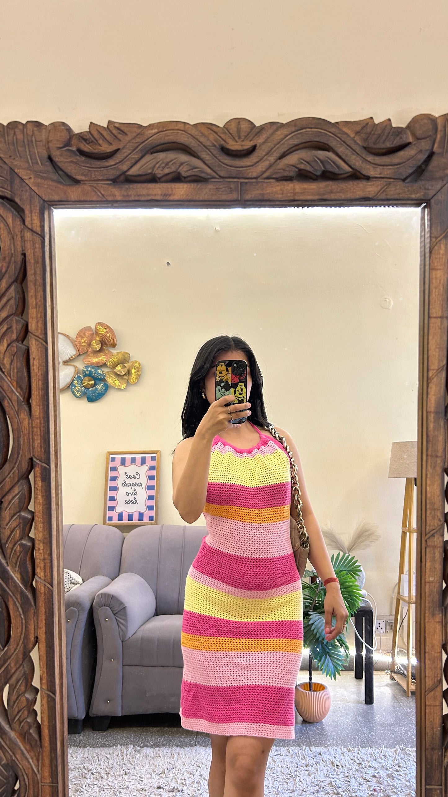 Crochet dress 36-38/l:33