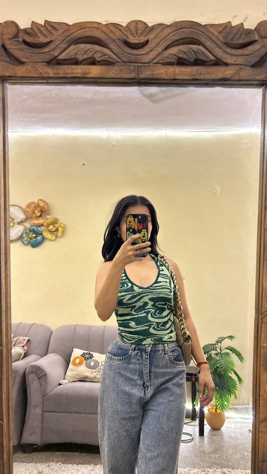 Halter neck top 32-34 bust