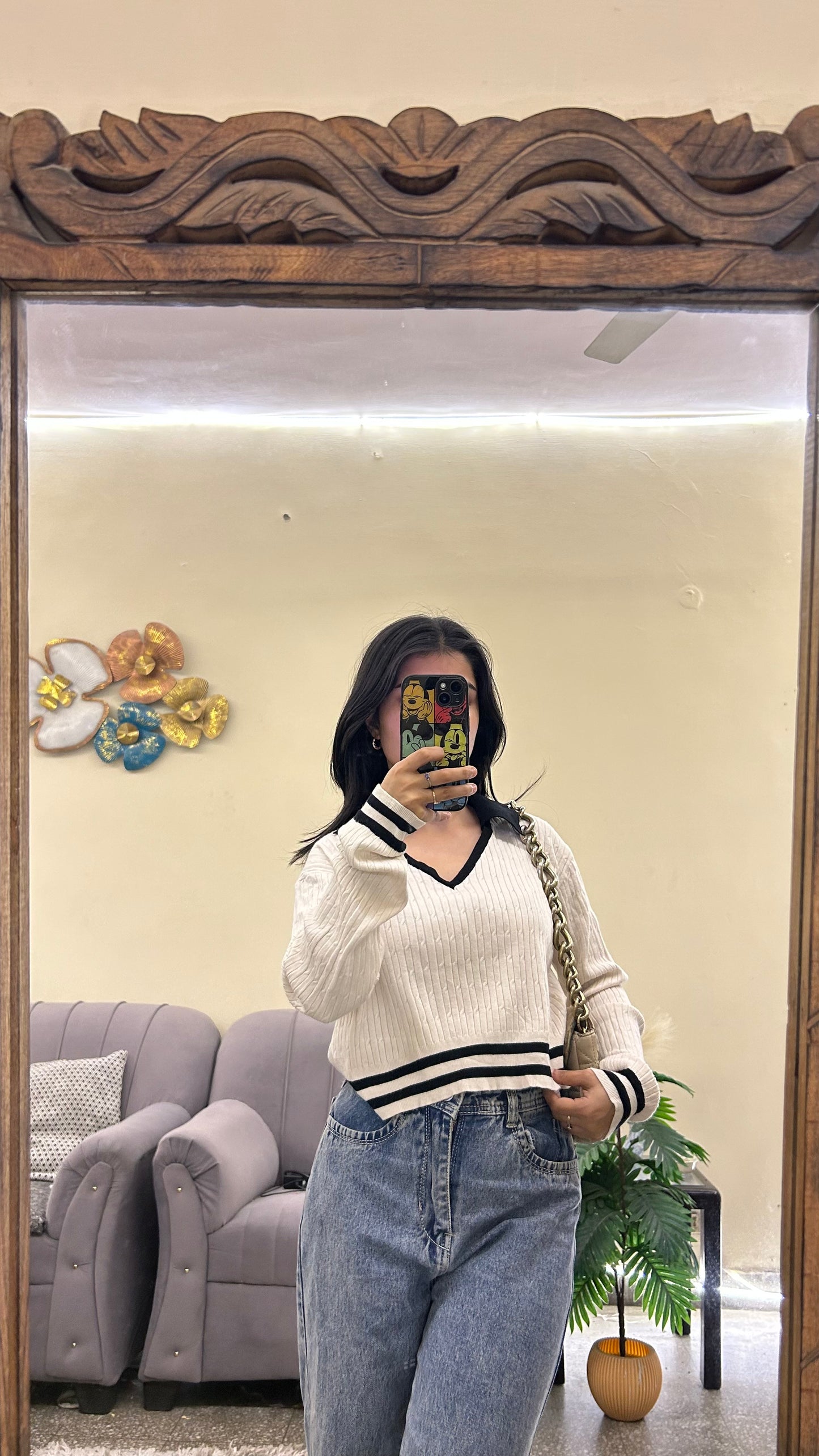 Cute top M-L