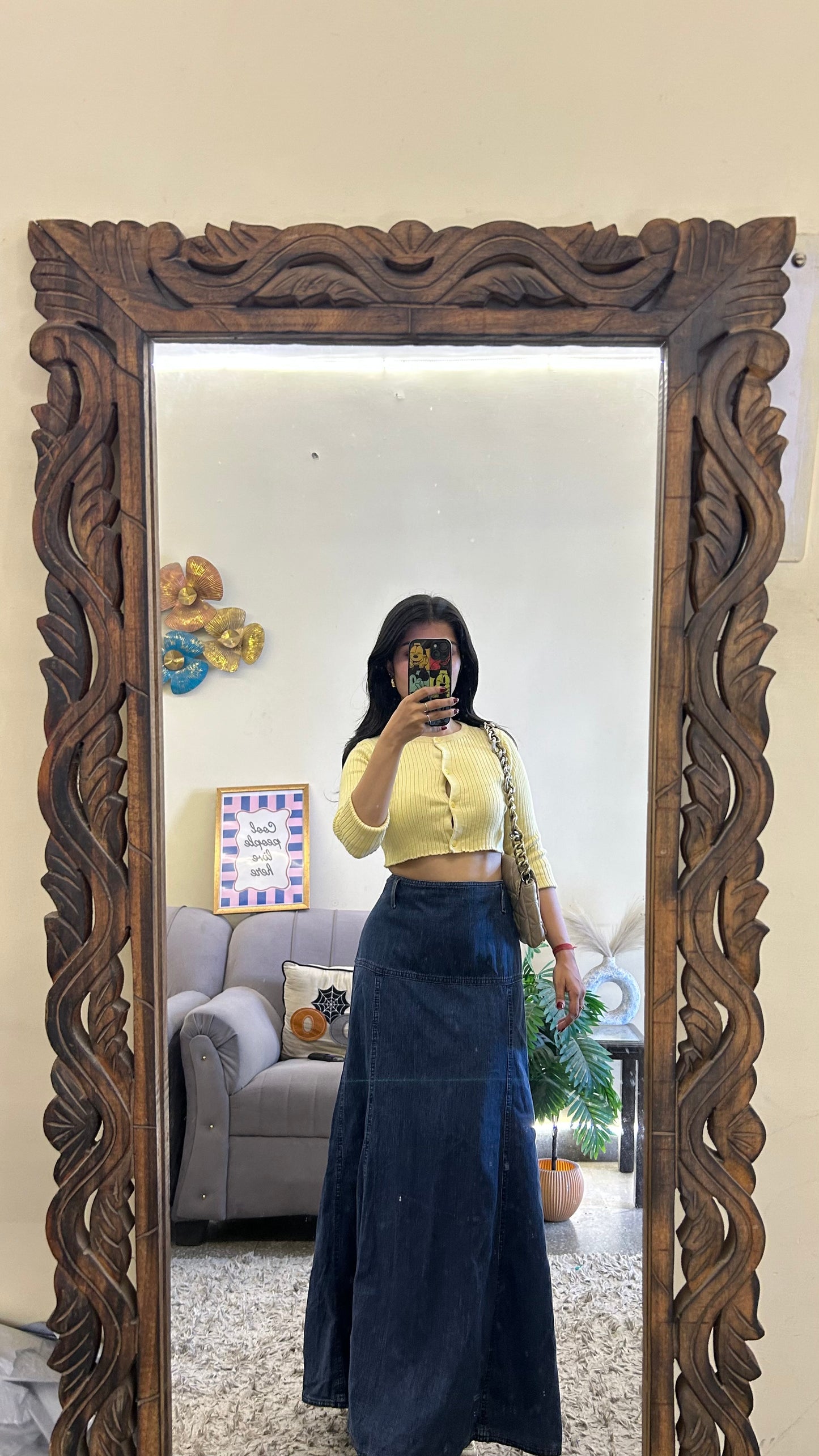 16) Korean skirt 32 waist/l:35