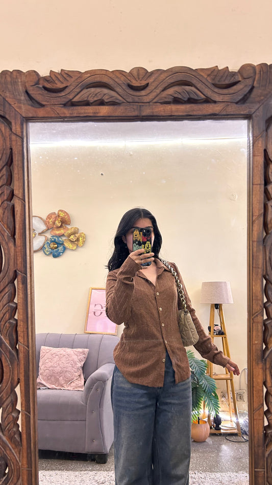 15)semi-winter cute top bust- 32-34