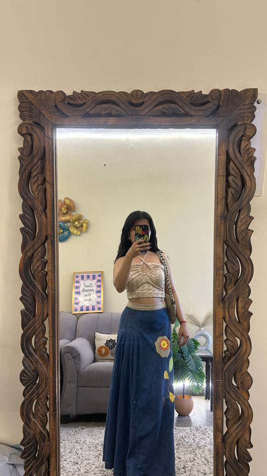 26) Korean skirt 31 waist/l:34
