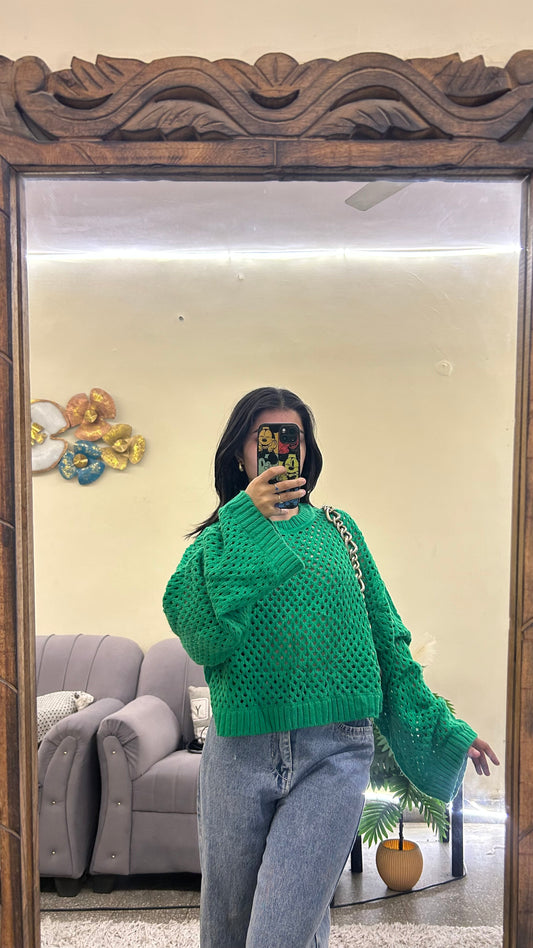 Cute crochet top 34-36 bust