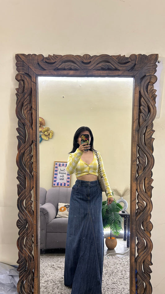 39) Korean skirt 36 waist/l:40