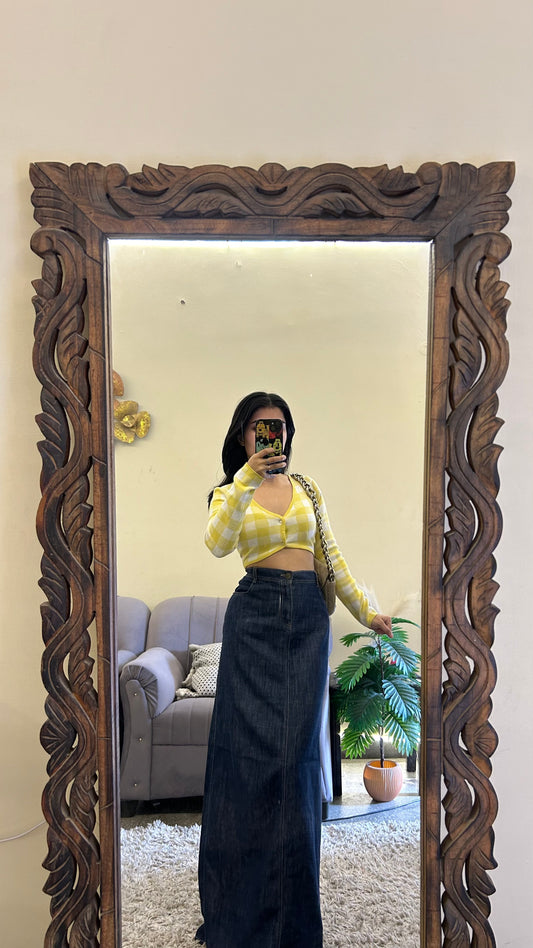 27) Korean skirt 36 waist/l:40