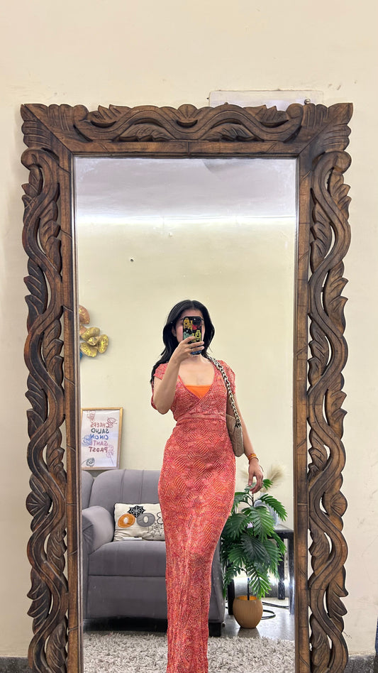 Cute crochet dress 32-34 bust/l:55
