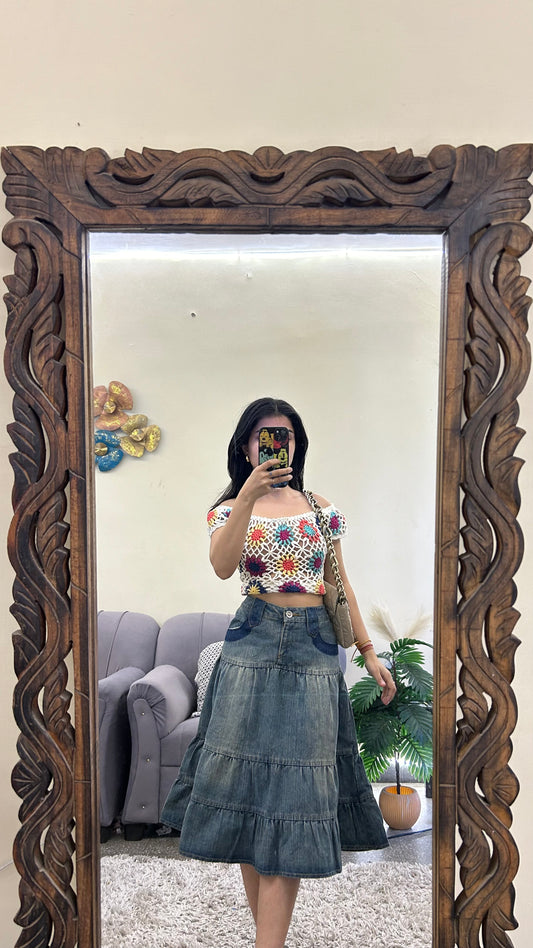 Crochet top 32 bust