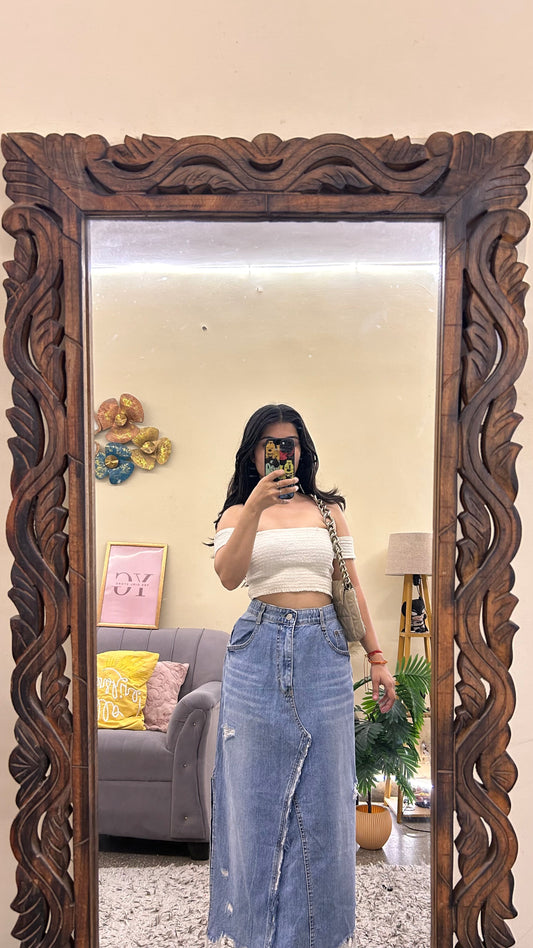 9)korean skirts waist - 32/L 32