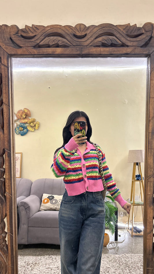 Cute crochet top 32-34 bust